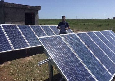  1.5 กิโลวัตต์ ระบบปั๊มพลังงานแสงอาทิตย์ใน Xining， Qinghai 