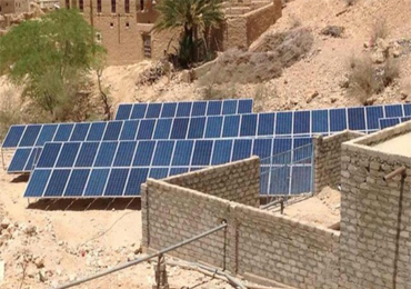 ระบบปั๊มพลังงานแสงอาทิตย์ขนาด 30 กิโลวัตต์ในเยเมน