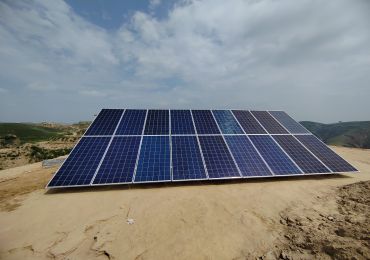 ระบบปั๊มพลังงานแสงอาทิตย์ 3kw/4kw/5.5kw ในเขต Zizhou เมือง Yulin มณฑลส่านซี
