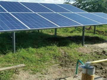 10 ชุด 2.2kW ระบบปั๊มพลังงานแสงอาทิตย์ในโคลัมเบีย
