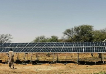 ระบบปั๊มพลังงานแสงอาทิตย์ขนาด 11 กิโลวัตต์ในซูดาน
